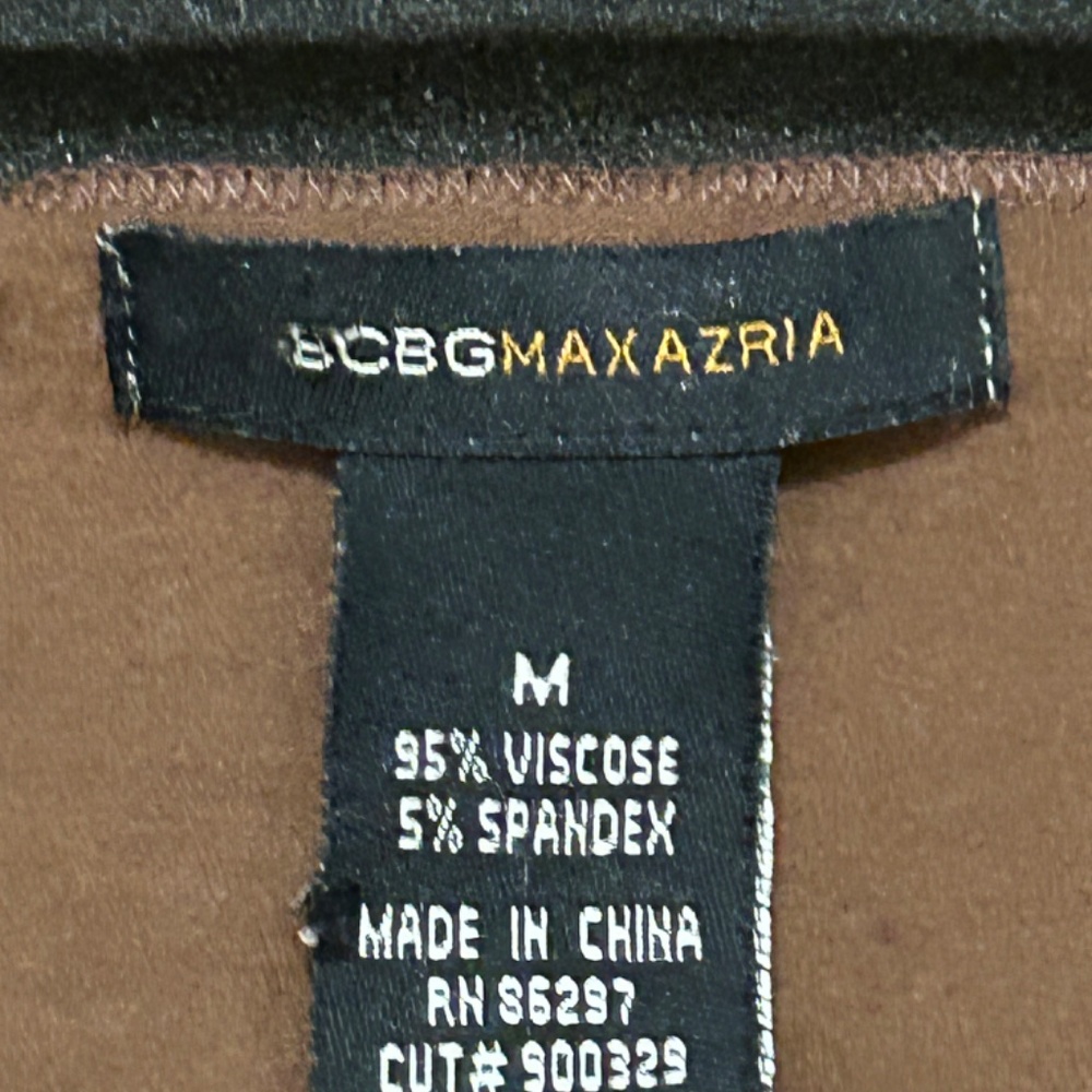 BCBGMaxAzria Brown Top, Compliment figure, Size M, Like New, worn 2 times - Picture 5 of 16